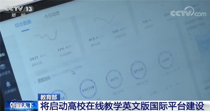 教育部:將啟動(dòng)高校在線教學(xué)英文版國(guó)際平臺(tái)建設(shè)項(xiàng)目